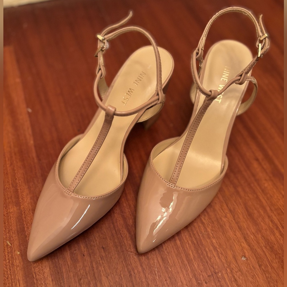Nine West Women's Tan Heels